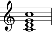烏克麗麗 C 和弦的組成音