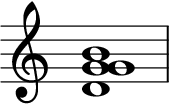 烏克麗麗 G 和弦的組成音